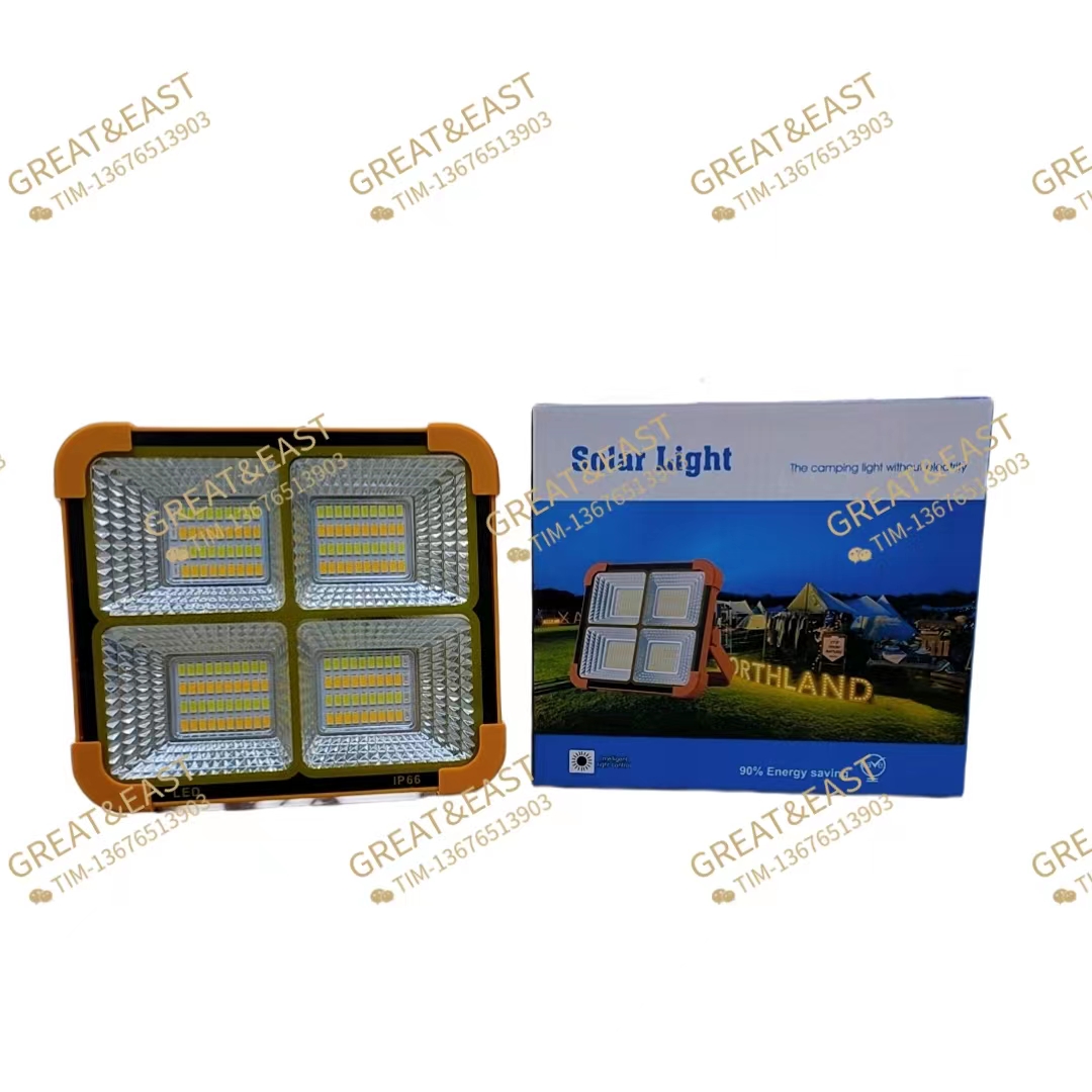 Nuevos productos de energía luz Solar D18 four grid handllight Specification image