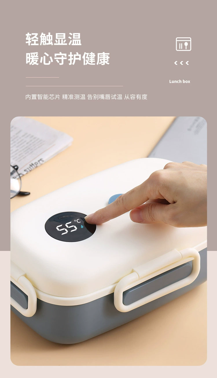 J129-XC-563 Popular warm display extended insulated lunch box, student lunch box, portable bento box detail image 10