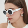 新gm同款经典网红墨镜时尚黑色偏光太阳镜简约韩版眼镜5447图