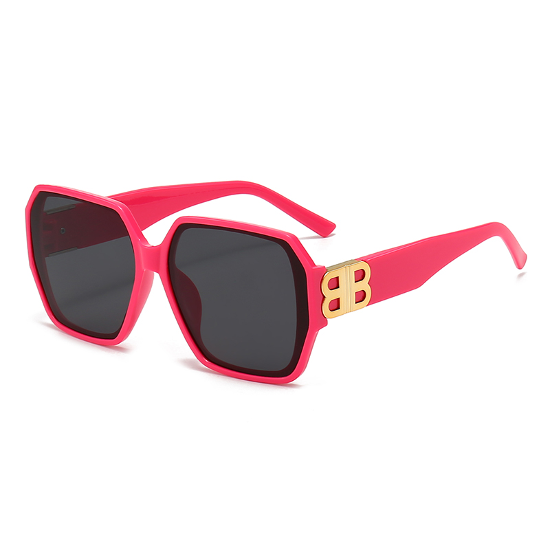 Cross-Border Ladies Large Frame Square Sunglasses Europe And The United States Retro B Family Personality Sunglasses Sunglasses5446 Specification drawing