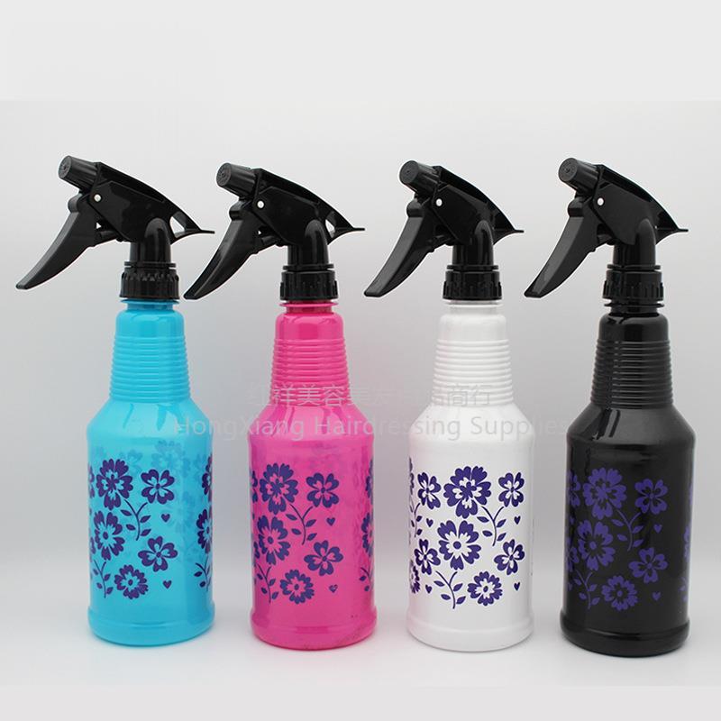 Sprayer plastic bottle, hand-held sprayer, plastic nozzle, garden watering, household cleaning spray bottle, 500ML