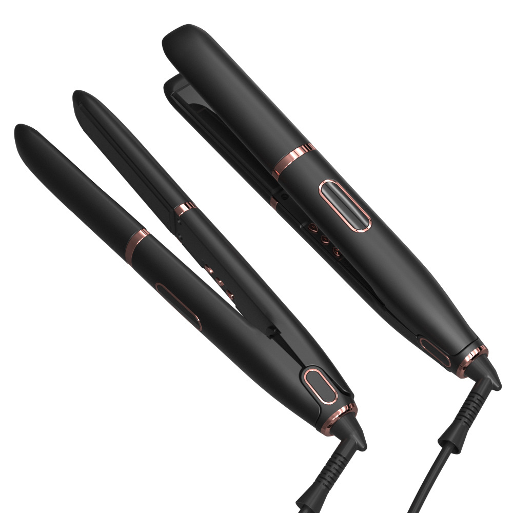 898s ceramic glaze hair straightener, two electric clamps for curling and straightening, MCH hair perming device, LCD liquid crystal, 80-230℃ straight plate clamp Item Picture