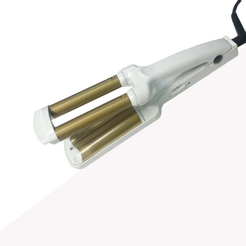 HZ-303 mini three-tube hair curler factory, egg curl hair curler manufacturer, selling hair curlers
