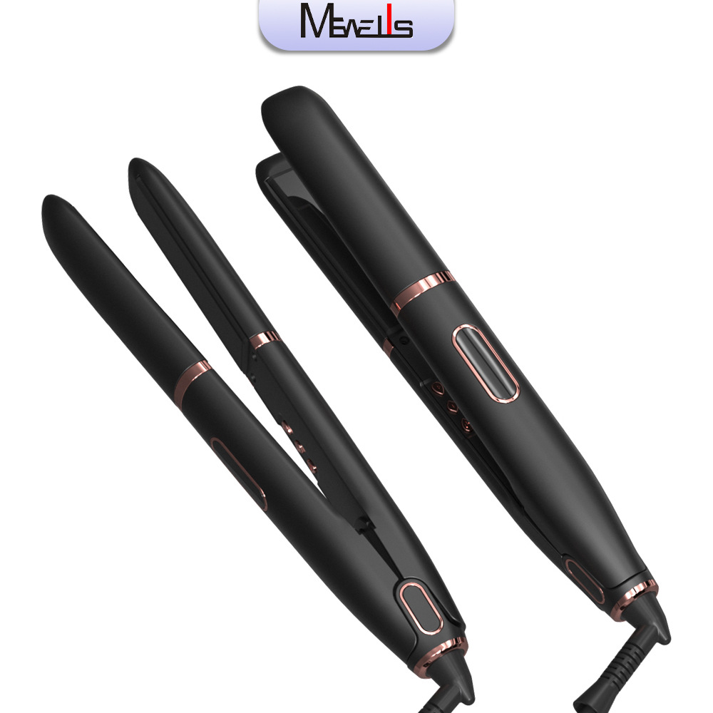 898s ceramic glaze hair straightener, two electric clamps for curling and straightening, MCH hair perming device, LCD liquid crystal, 80-230℃ straight plate clamp