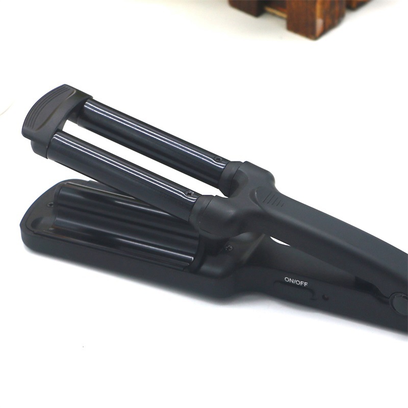 HZ-303 mini three-tube hair curler factory, egg curl hair curler manufacturer, selling hair curlers pic 5