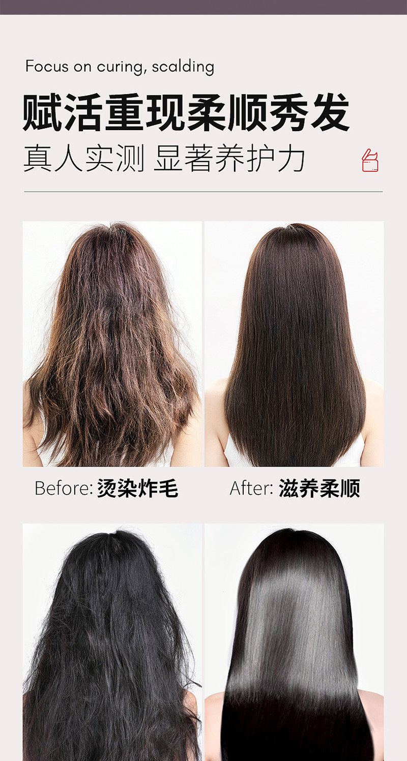 Mewells8895L Hair Straightener digital straightener clip for hair salon straightening power generation clip Cross-border 4.4cm hair straightener clip pic 4