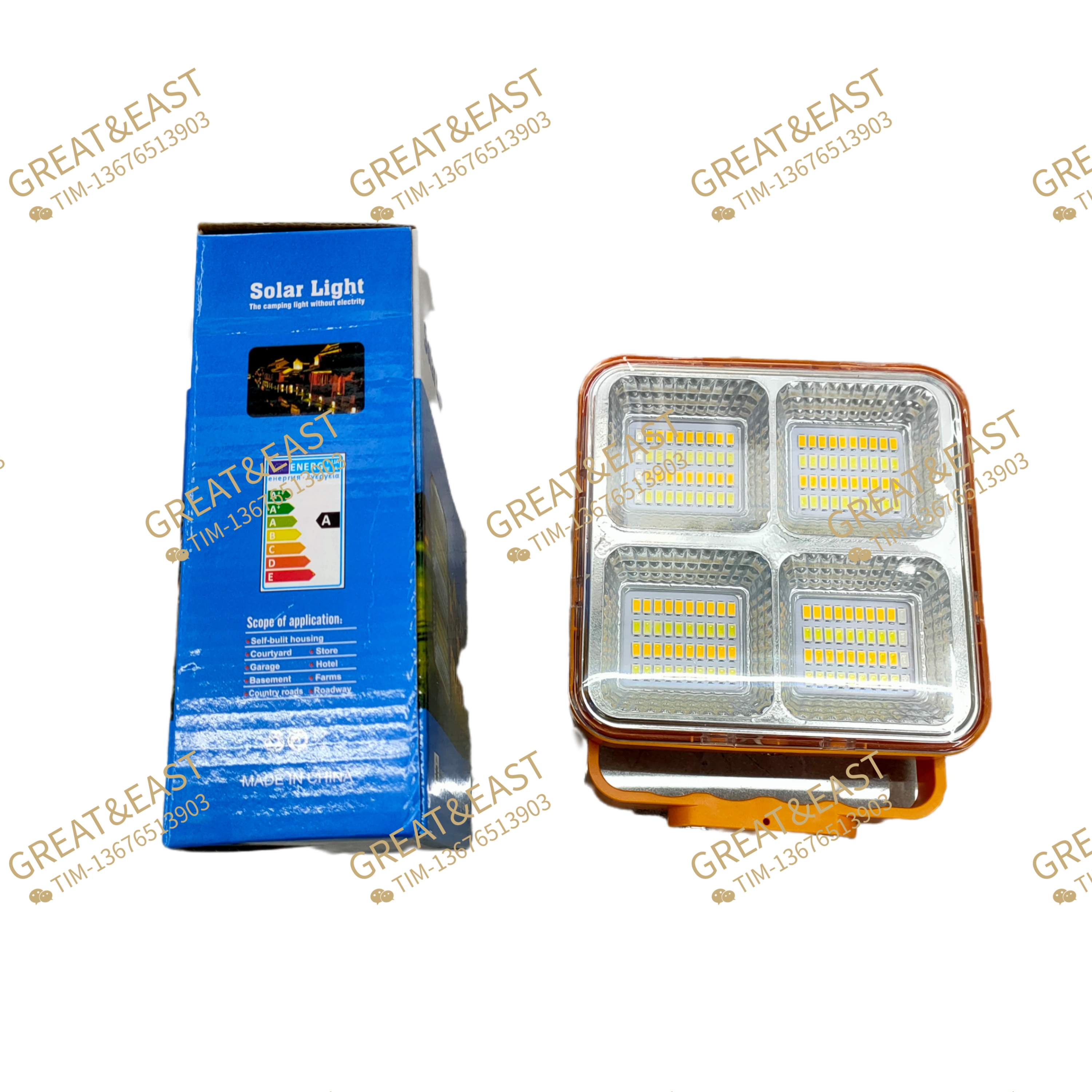新能源产品Solar Light D06 小四格手提灯详情2