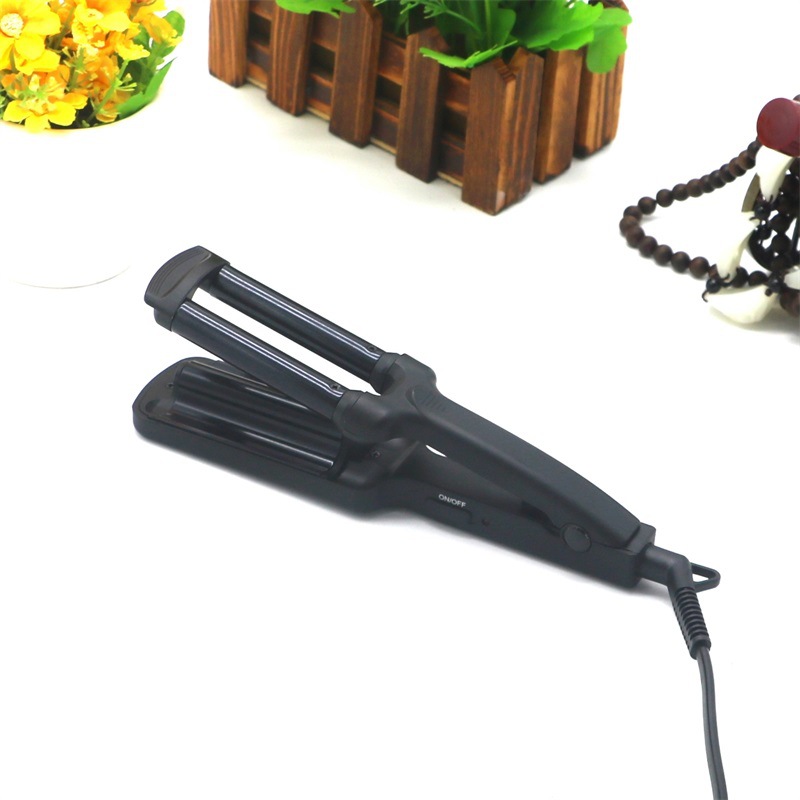 HZ-303 mini three-tube hair curler factory, egg curl hair curler manufacturer, selling hair curlers pic 6