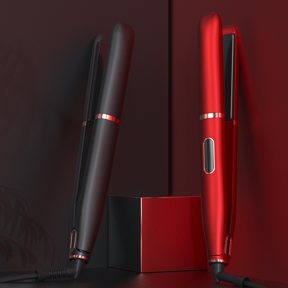 898s ceramic glaze hair straightener, two electric clamps for curling and straightening, MCH hair perming device, LCD liquid crystal, 80-230℃ straight plate clamp Specification image