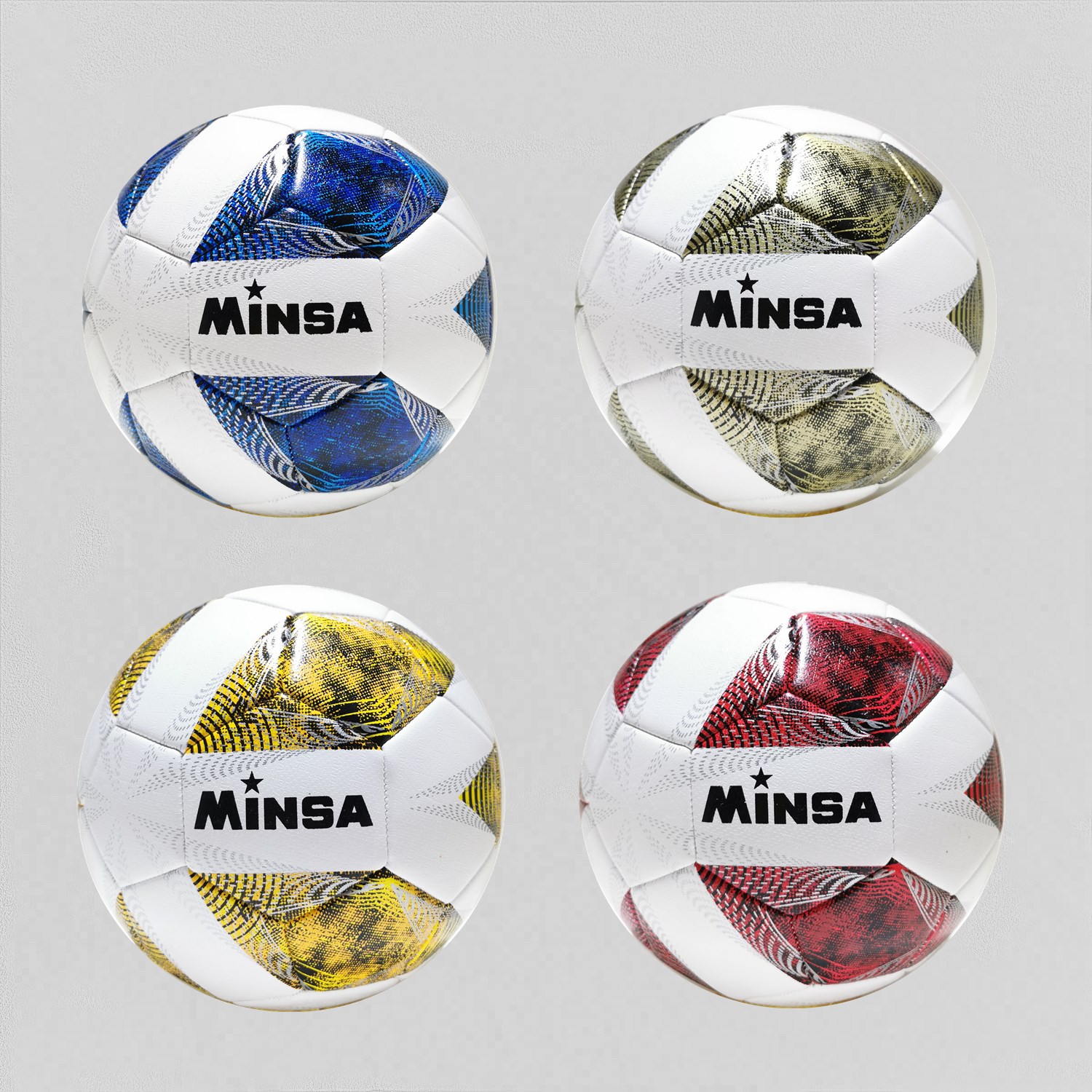 Football Factory Direct Sales MINSANo. 5 TPE Machine sewing Football StudentTraining Match Wear-resistant Can Customize LOGO