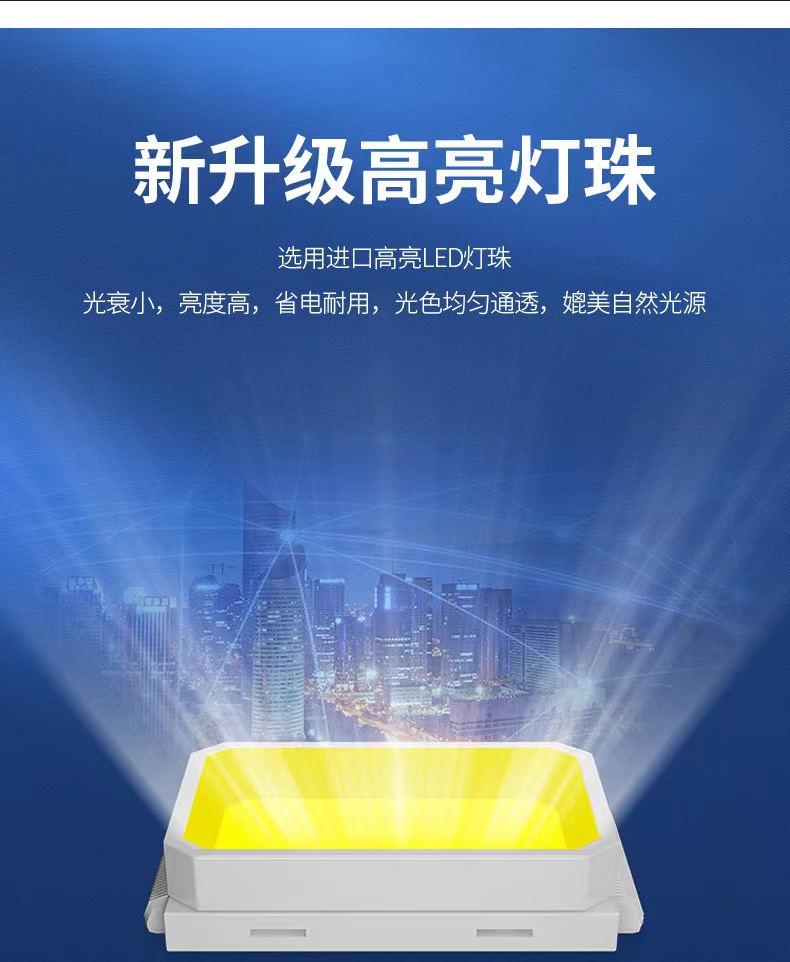 led投光防水防爆户室外照明庭院广告工地工程探照泛光大功率投射详情1