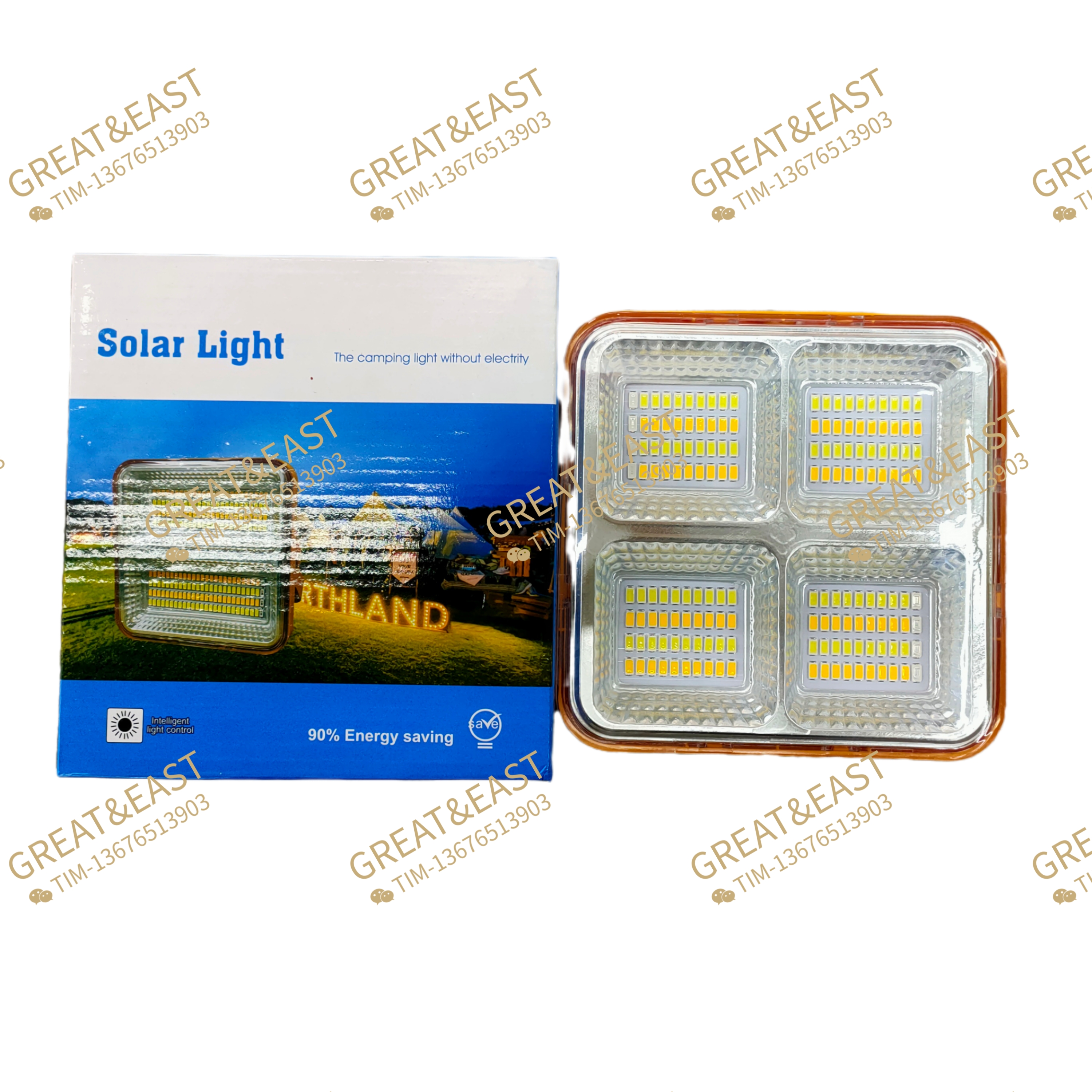 新能源产品Solar Light D06 小四格手提灯详情1