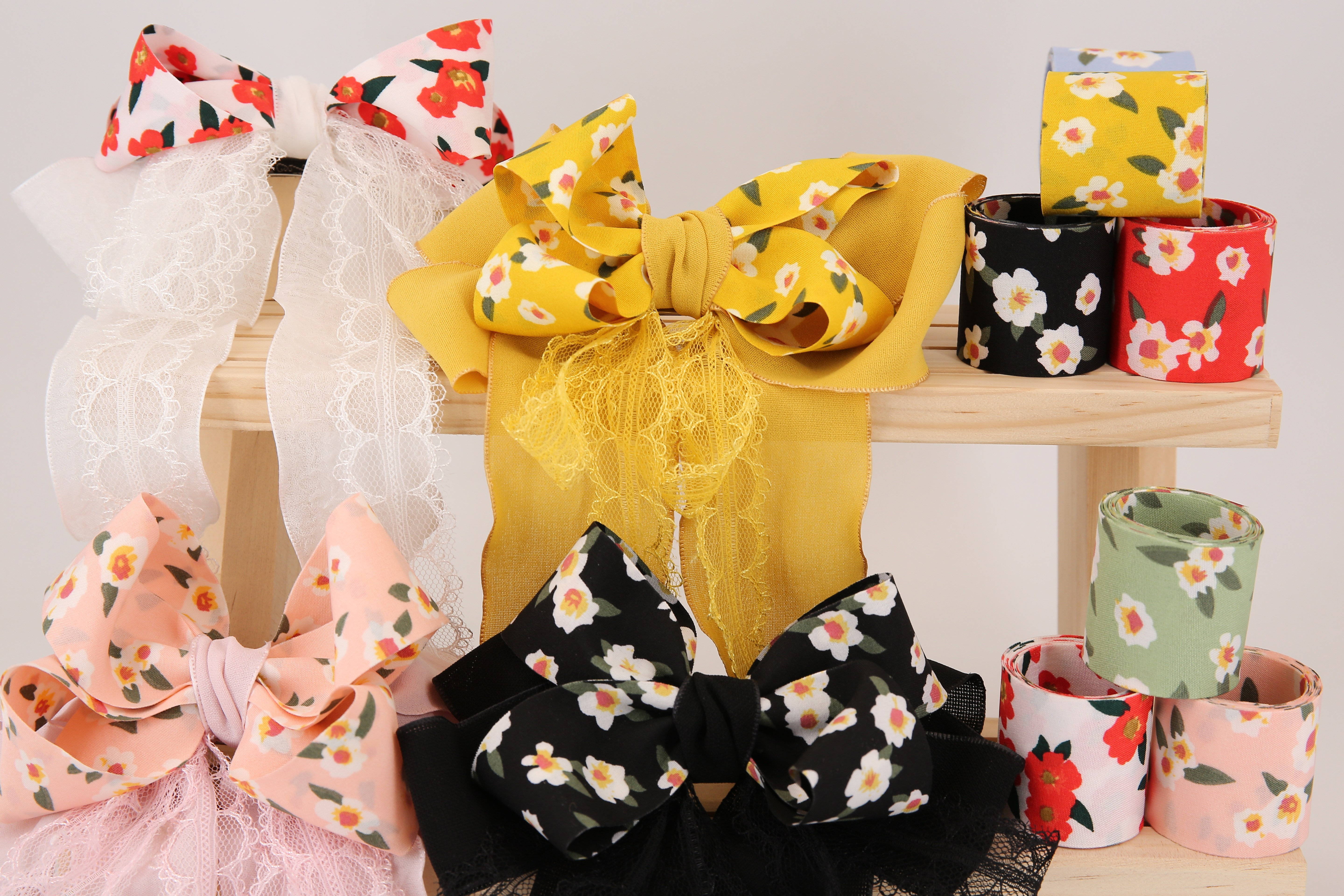 Dingxin Flower Belt 50 Yards Manufacturers Direct Woven Belt Diy Handmade Bow Clothing Accessories Item Picture
