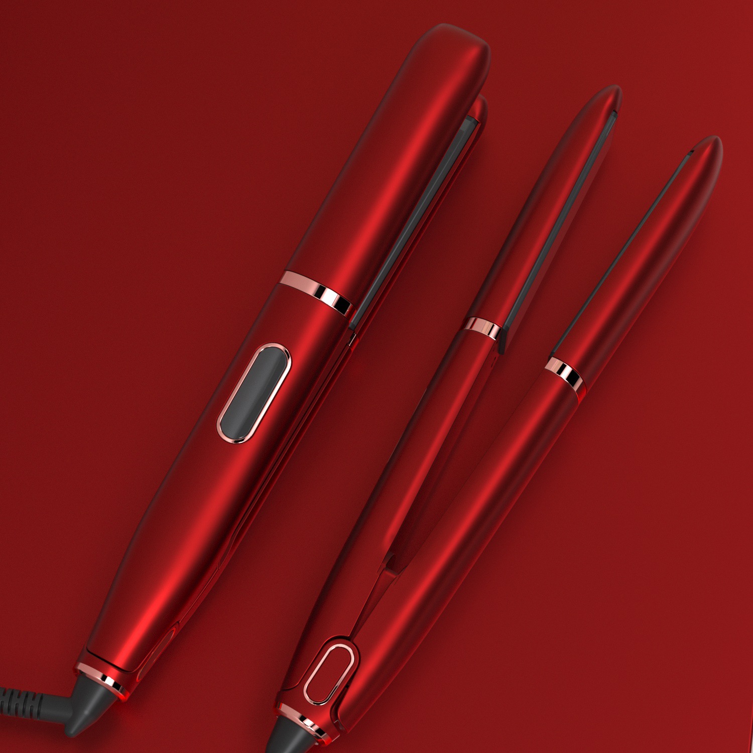 898s ceramic glaze hair straightener, two electric clamps for curling and straightening, MCH hair perming device, LCD liquid crystal, 80-230℃ straight plate clamp Application Scenario