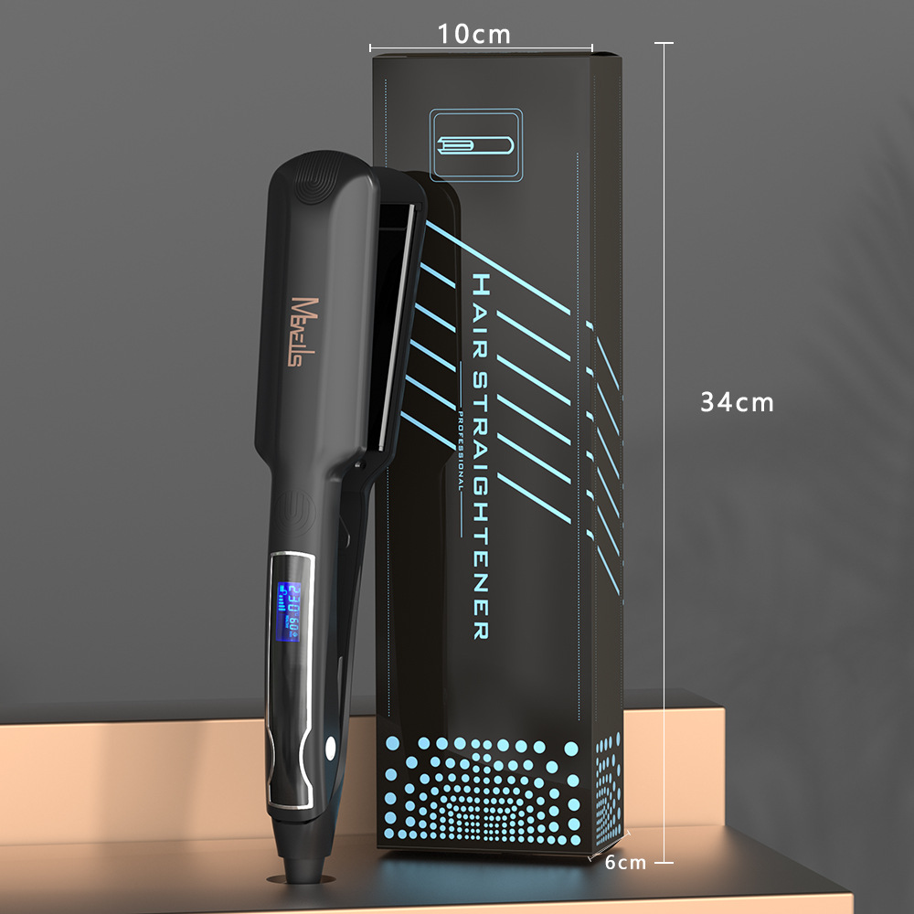 Mewells-8895L Vibrating Hair Straightener, ptc hair straightener plate, LCD digital straightener plate, Hair salon voluming plate Application Scenario