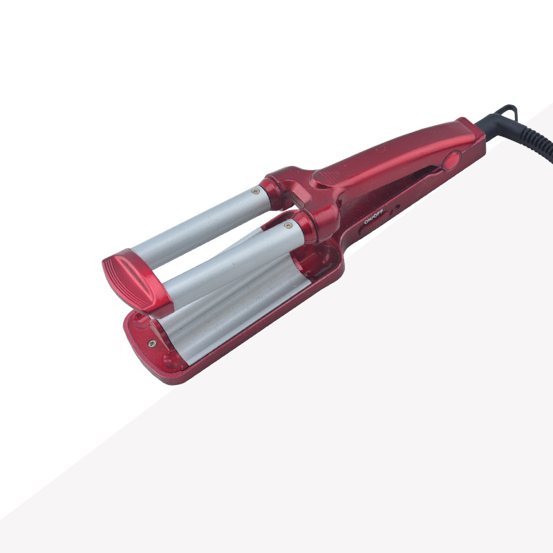 HZ-303 mini three-tube hair curler factory, egg curl hair curler manufacturer, selling hair curlers Specification image