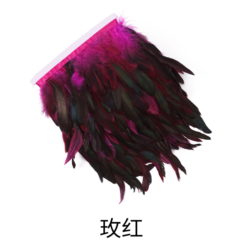 DIY手工羽毛/演绎装饰材料/鸡毛产品图