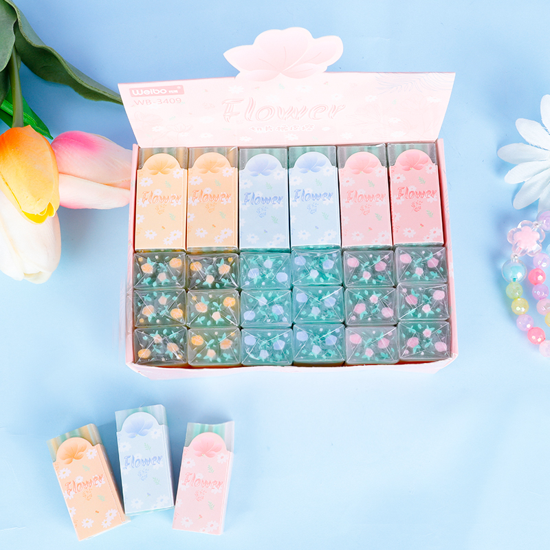 Weibo's fresh and cute cartoon sandwich eraser for students, with a high level of appearance and creativity, leaves no trace for drawing and sketching