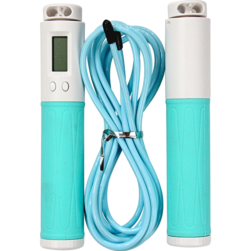 Shengpai LH-8537 Screen Counting Jump Rope Wire Core Jump Rope Fitness Training Jump Rope Item Picture