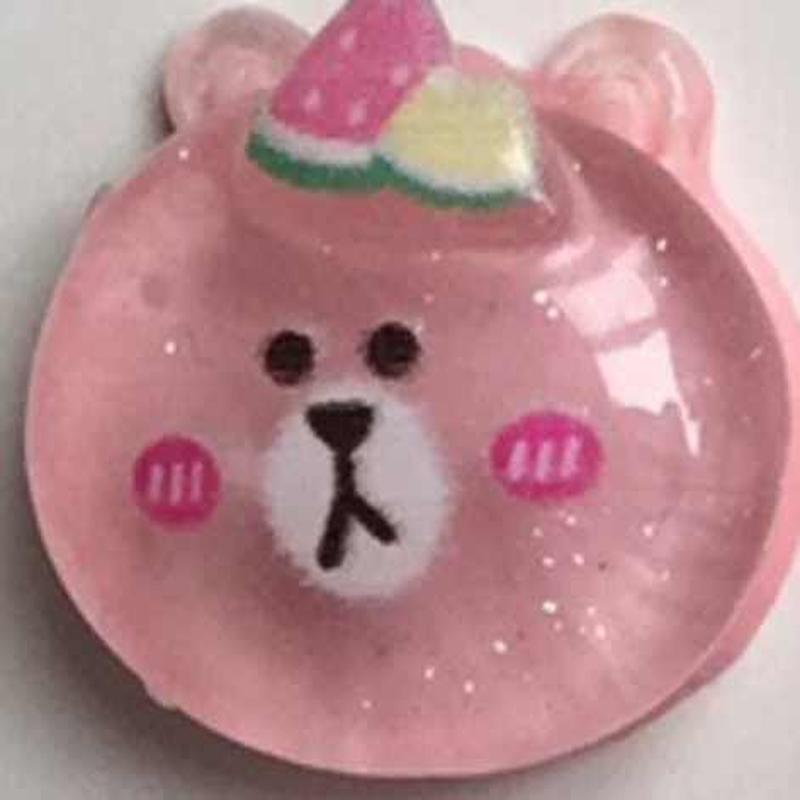 Special offer on 5092 handmade children's toys - Creative three-dimensional hairpin accessories made of resin material with cream glue