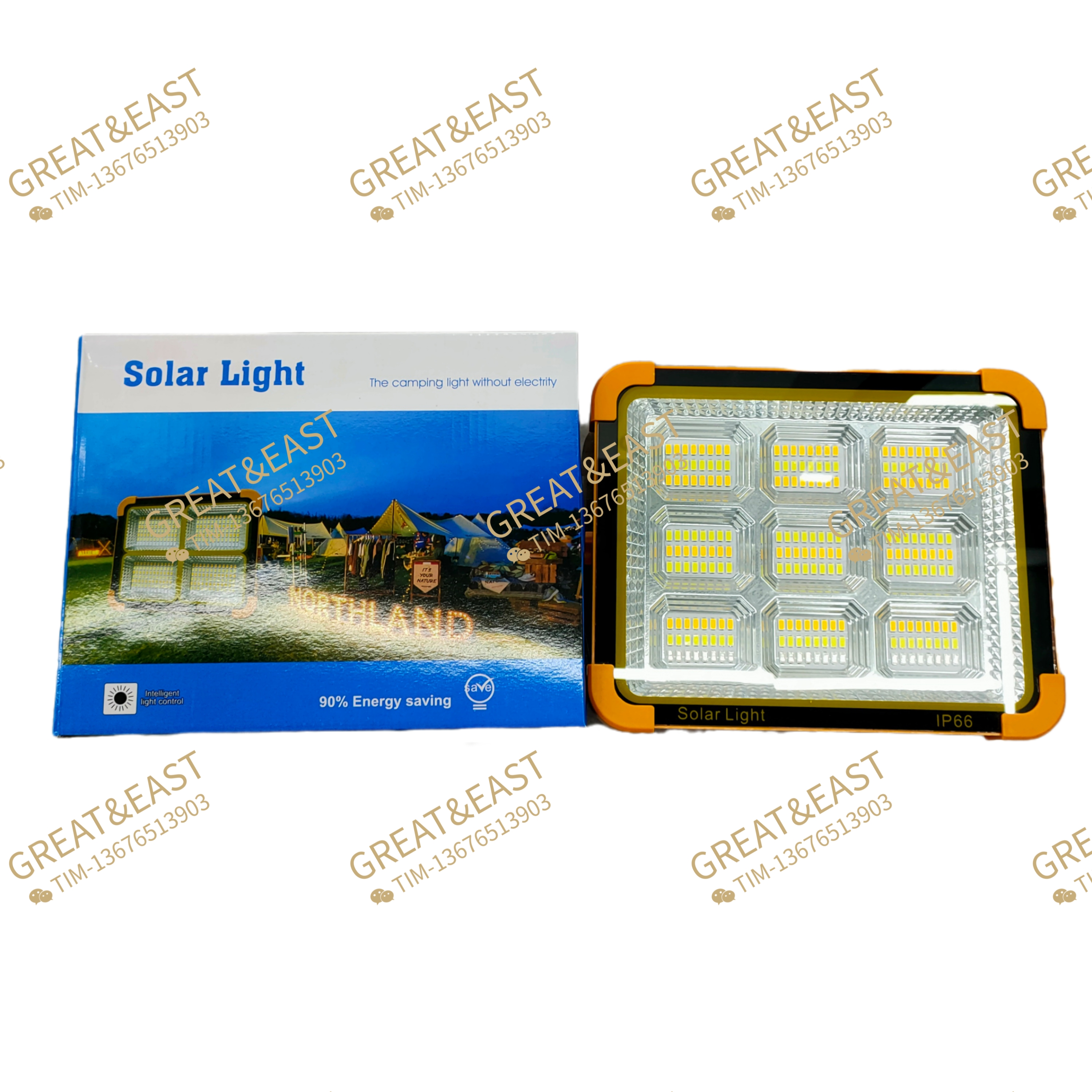标签1:新能源产品/标签2:SolarLightD18/标签3:9格手提灯产品图