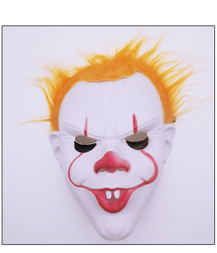 黑暗骑士电影主题亚瑟恐怖面具 跨境万圣节哥谭市蝙蝠侠小丑面具详情图12