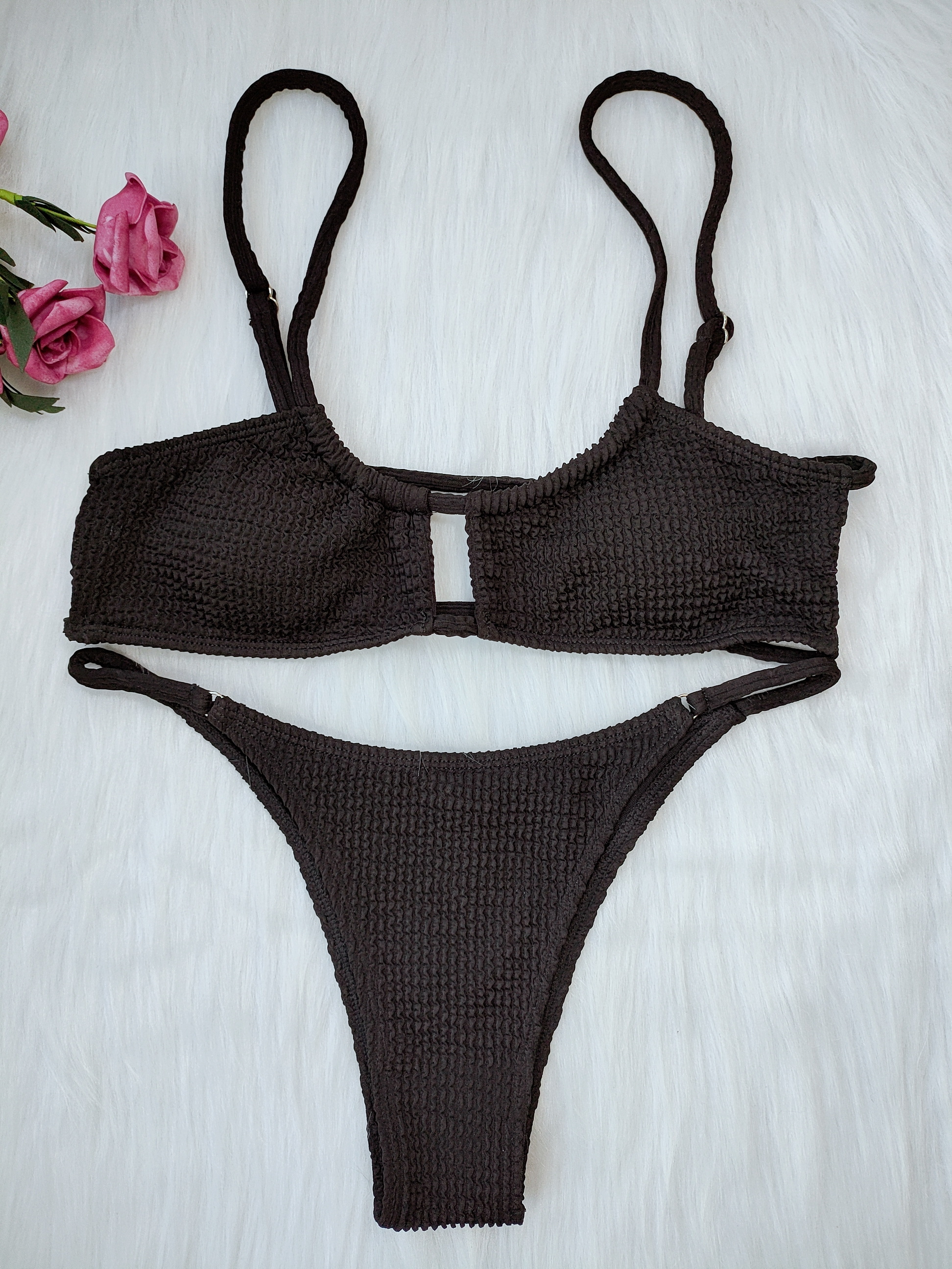 Factory direct sales Europe and America sexy fresh age reduction fashion bikini W2117 thumbnail