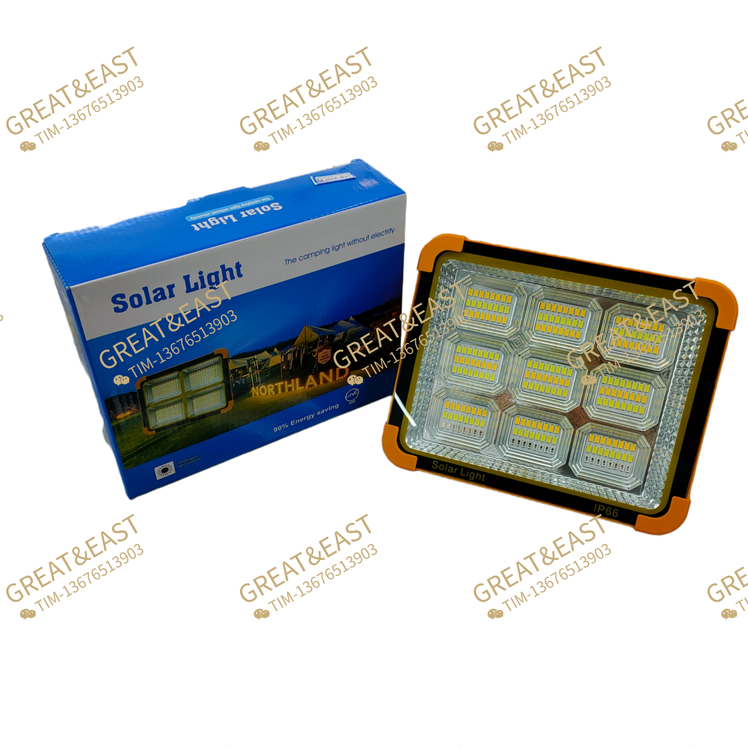 新能源产品Solar Light D18 9格手提灯