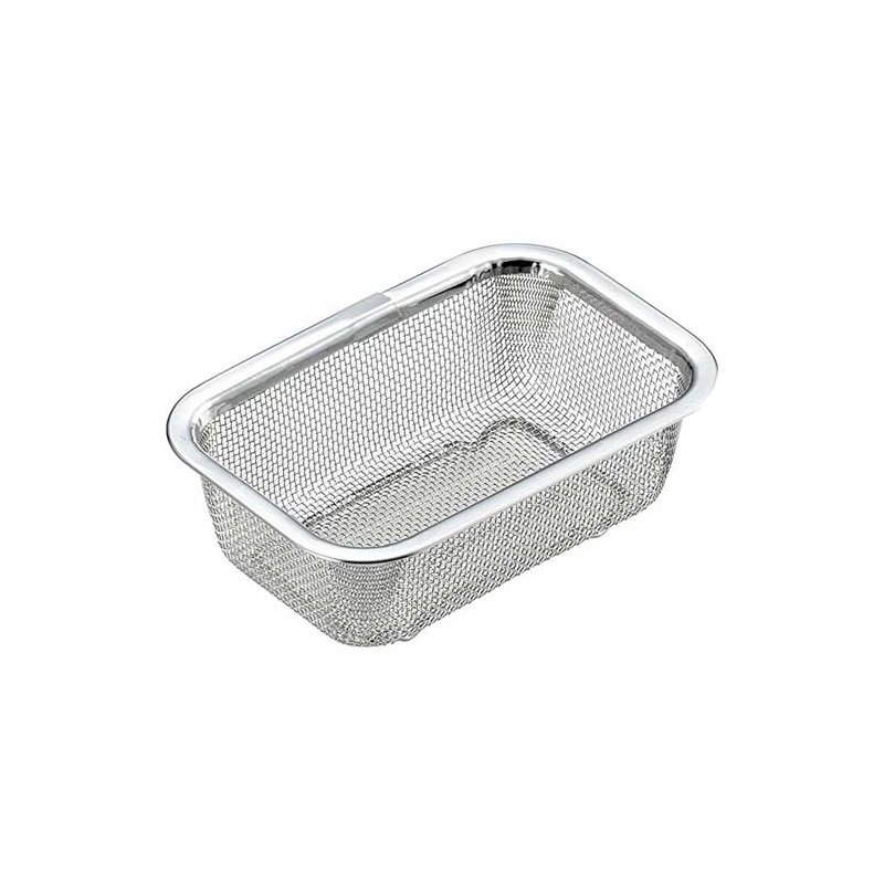 吉川COOKPAL不锈钢厨房保鲜盒沥水篮（小）不锈钢沥水保鲜收纳篮盒详情图4