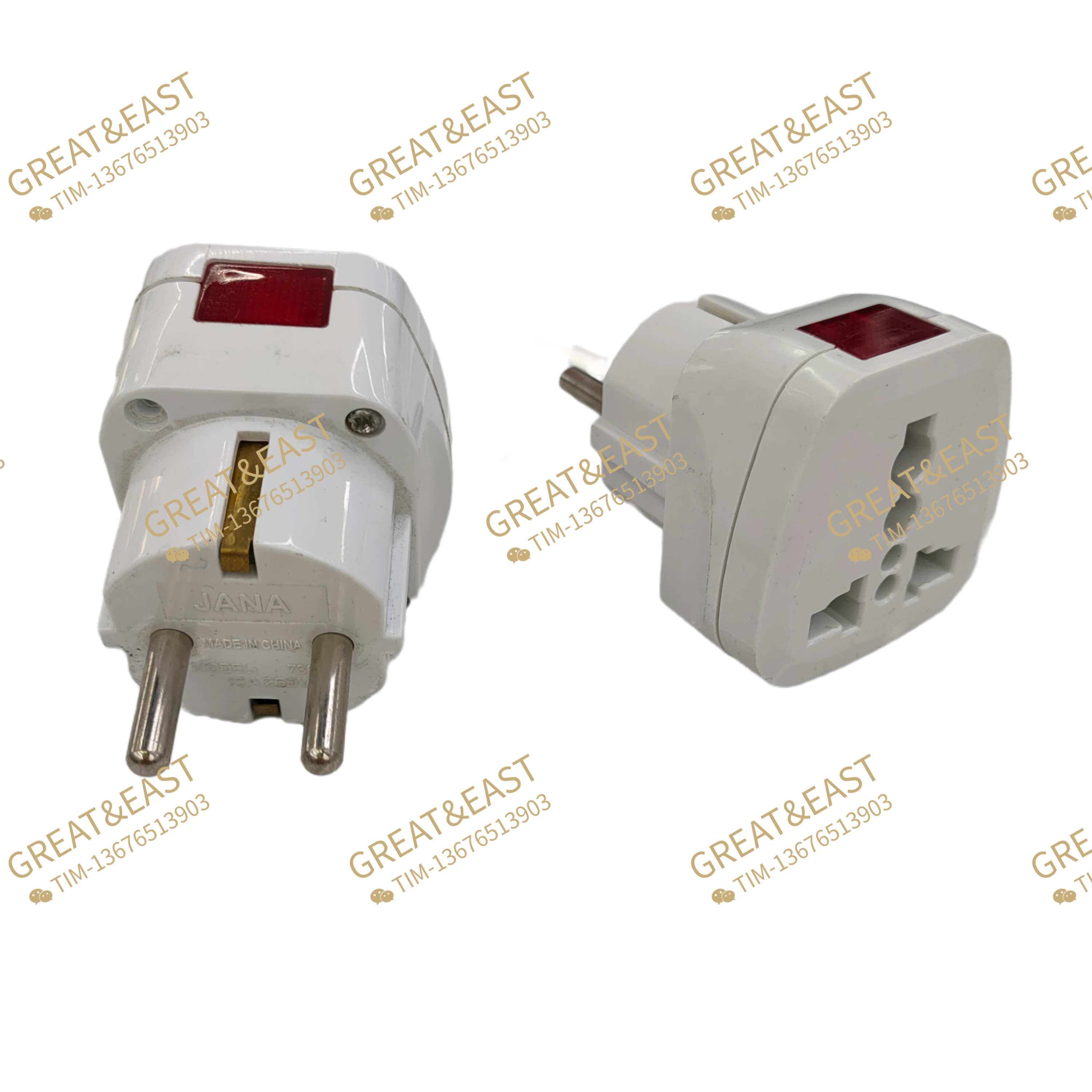 European-style to multi-functional power adapter for electrical products details Picture