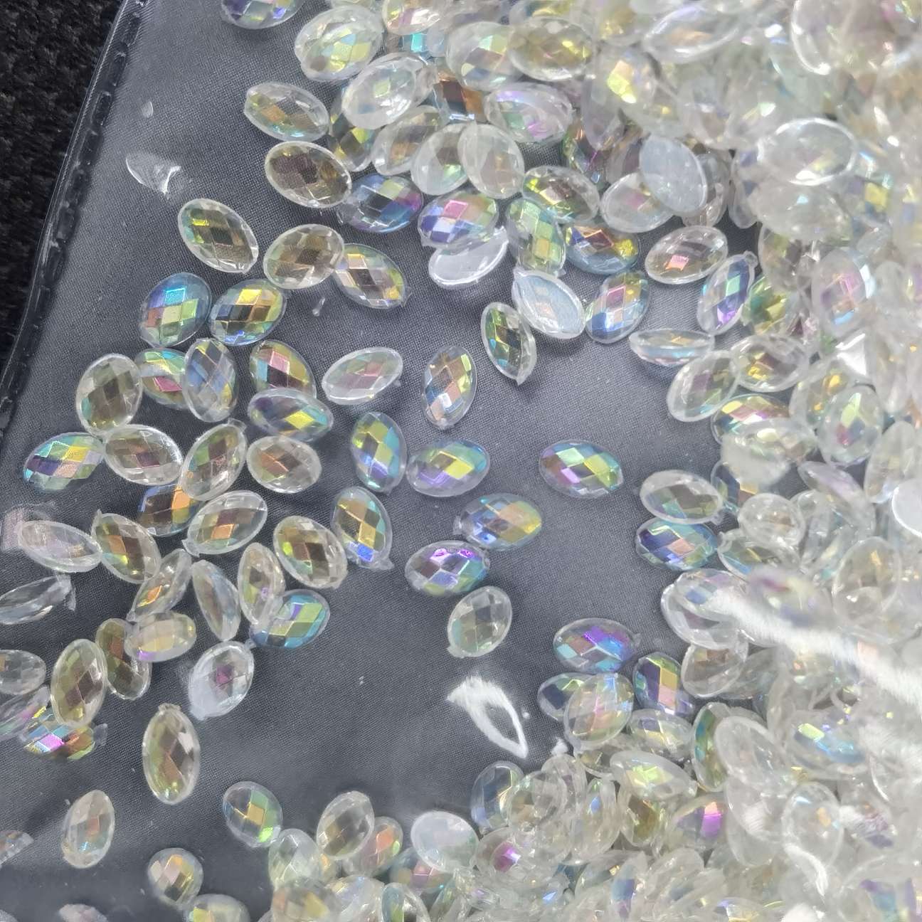 4*6 oval fully transparent AB color 11 Specification image