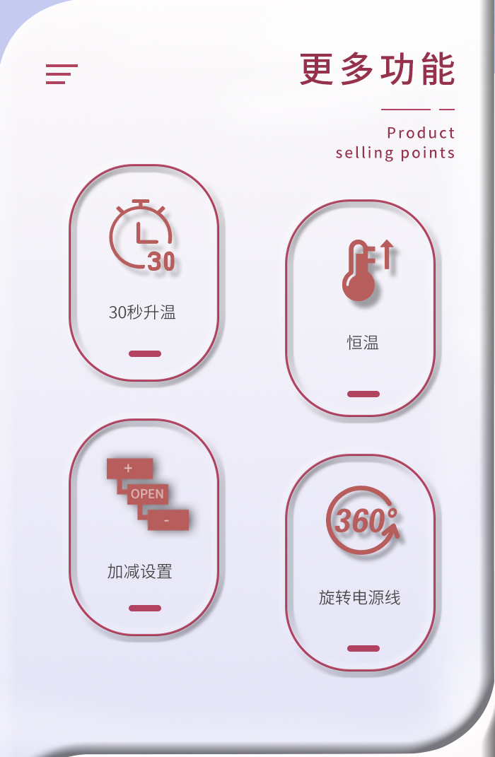 跨境厂家直供科美/KEMEI跨境液晶数显卷发器陶瓷釉涂层速热大波浪烫发器卷发棒KM-1718详情2