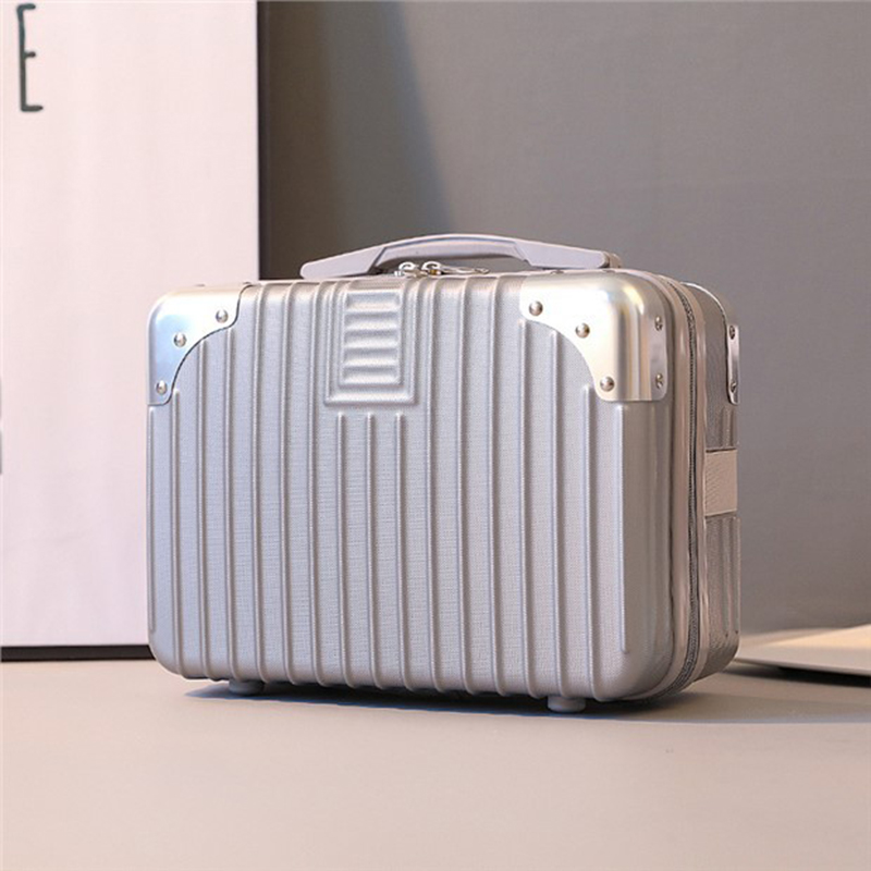 【NYB03】铝角14寸化妆箱手提便携行李箱迷你可爱旅行箱女收纳包小箱子批发详情4