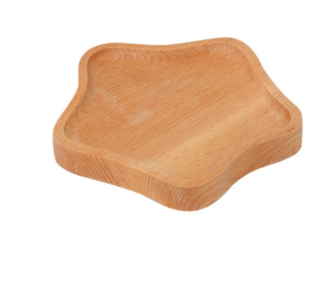 Jiehao Bamboo and Wood Creative Bamboo cartoon plates, bamboo trays, hotel simple dinner plates, restaurant fruit plates, factory direct sales detail image 6