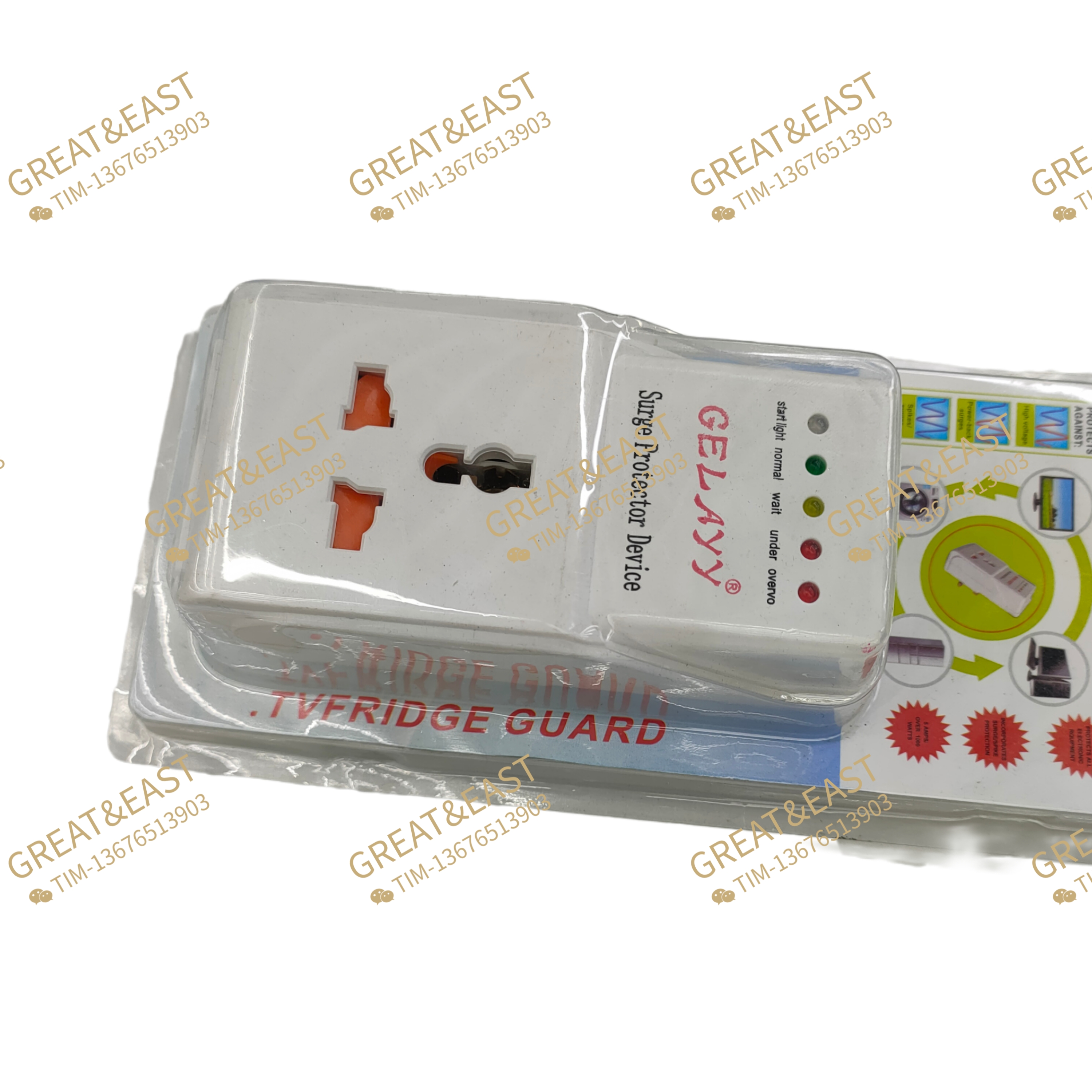 British-style multi-functional plug-in protector for electrical products Item Picture