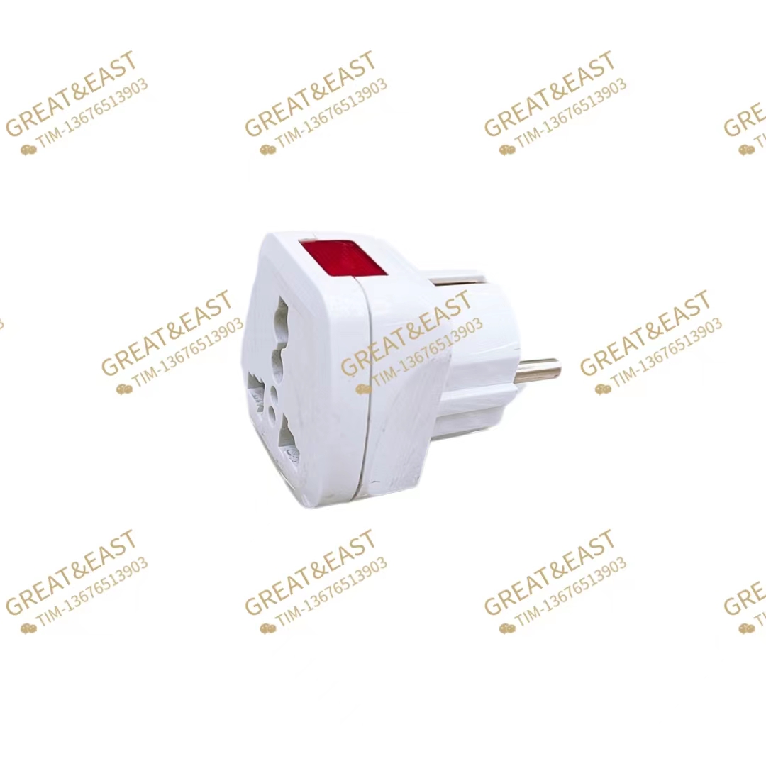 European-style to multi-functional power adapter for electrical products Specification image