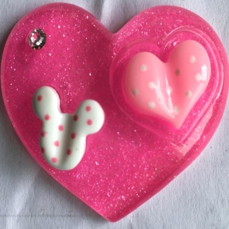 材料奶油手工胸针发饰项链5197批发发夹树脂创意道具摆件发圈