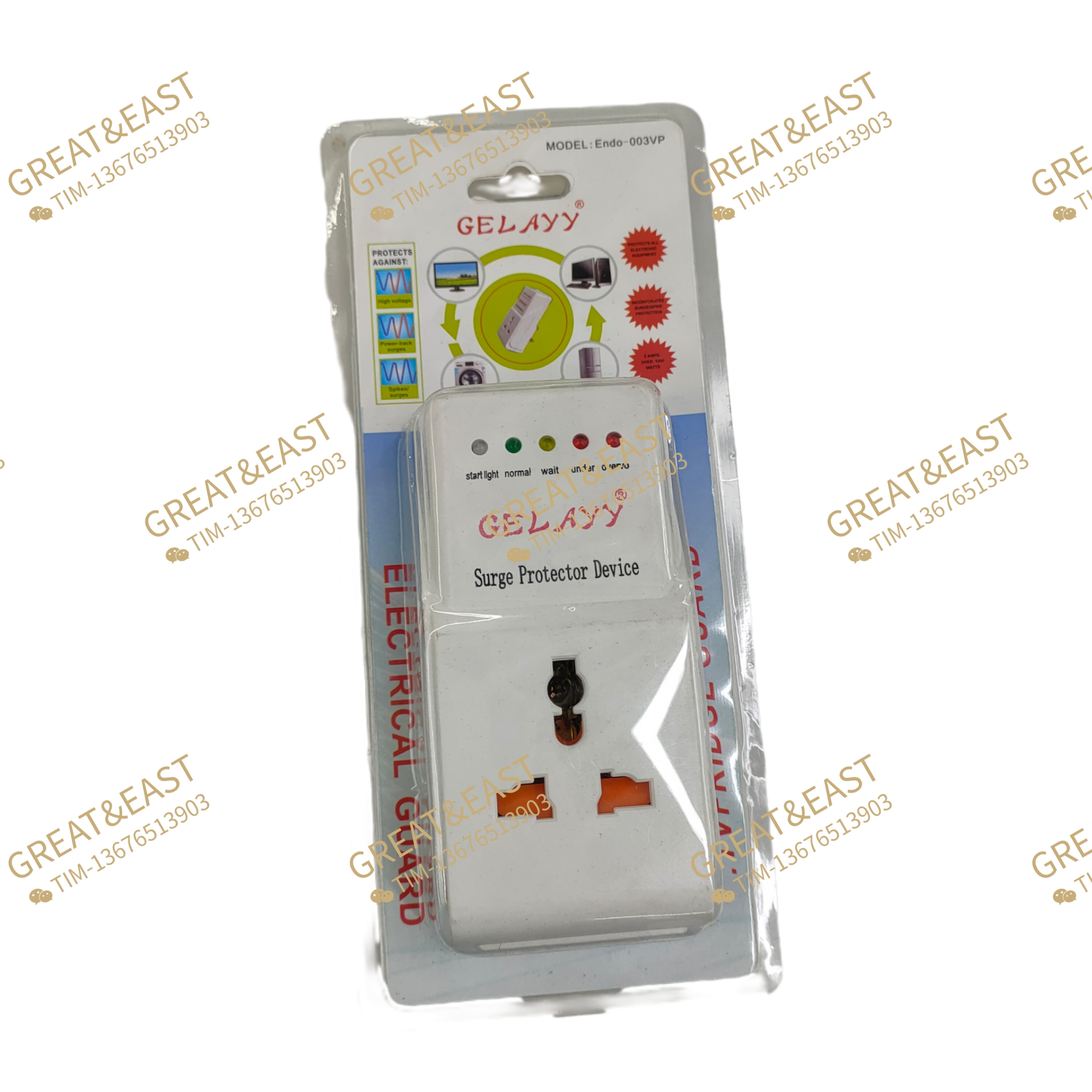 British-style multi-functional plug-in protector for electrical products pic 4