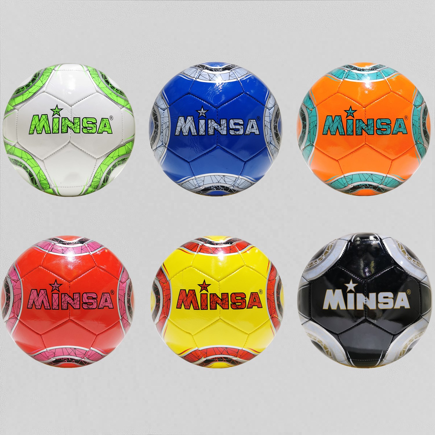 Football Factory Direct SalesMINSA  No5.PVCMachine sewing Football Primary and Secondary School Children Durable Soccer Ball thumbnail