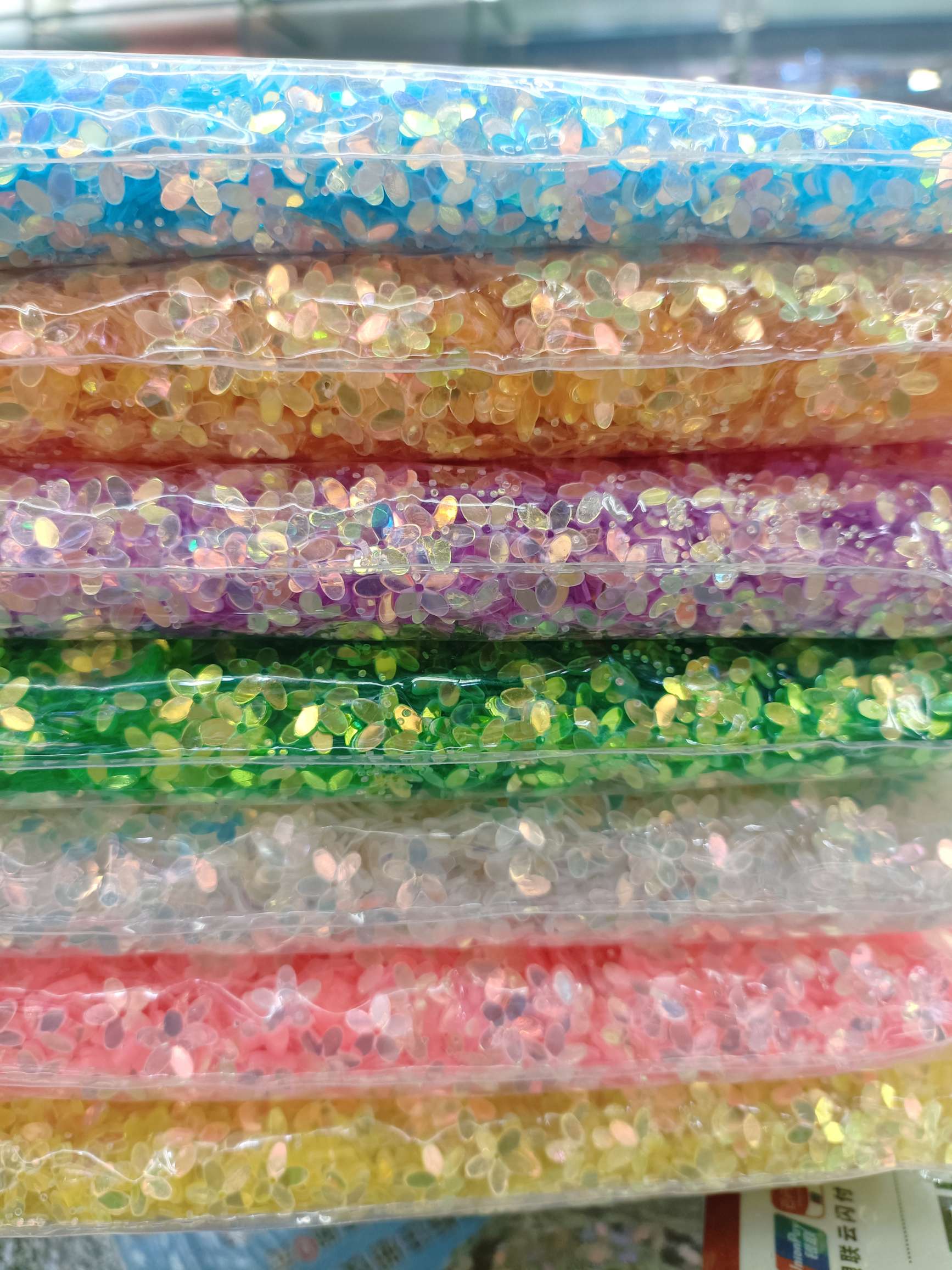 Five-leaf flower DIY nail polish sequin accessory Water Craft Early childhood Education accessory Sequin 500g each pack 11