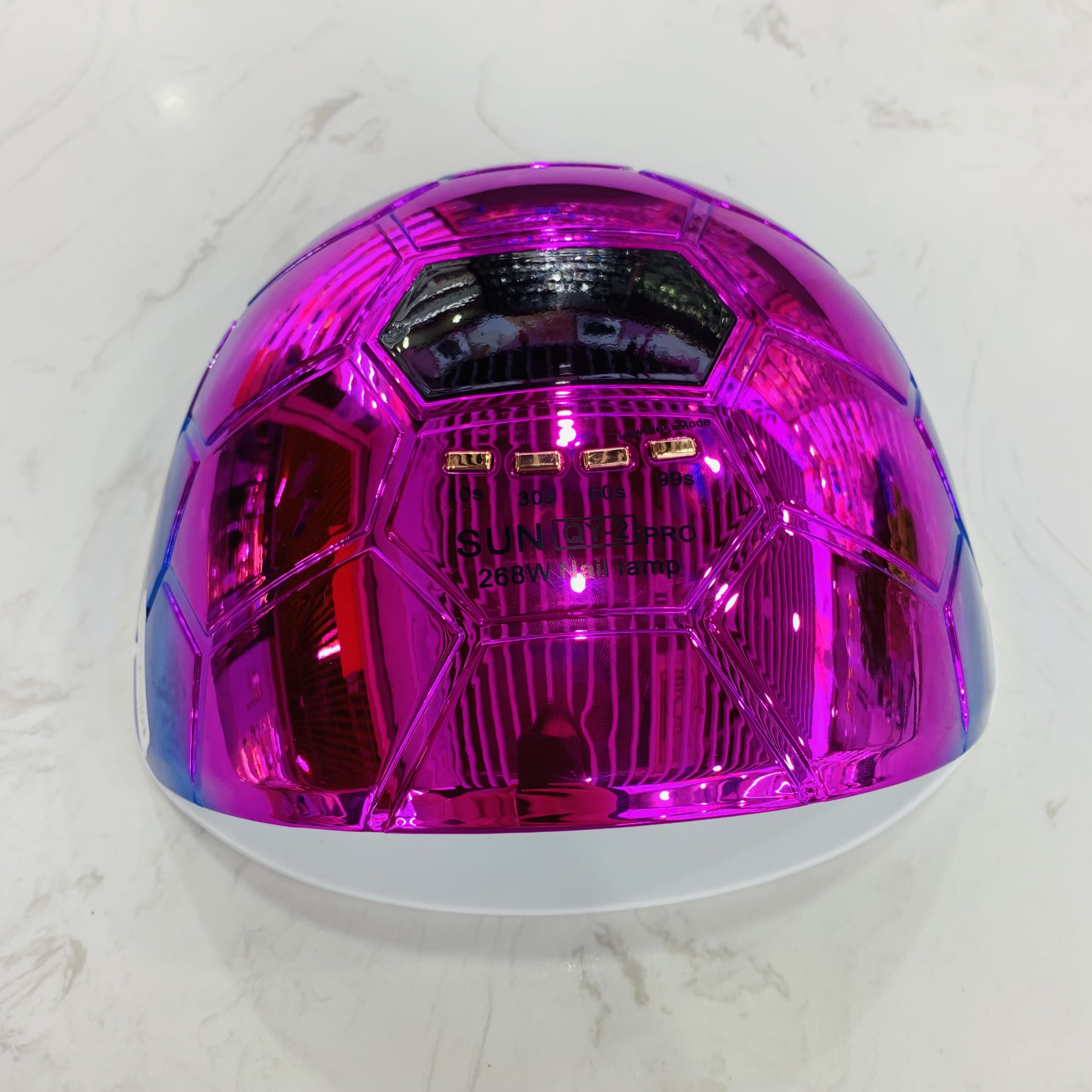 The new QY-2PRO dazzling nail Light 268W LCD display intelligent sensor nail baking light 72 light beads
