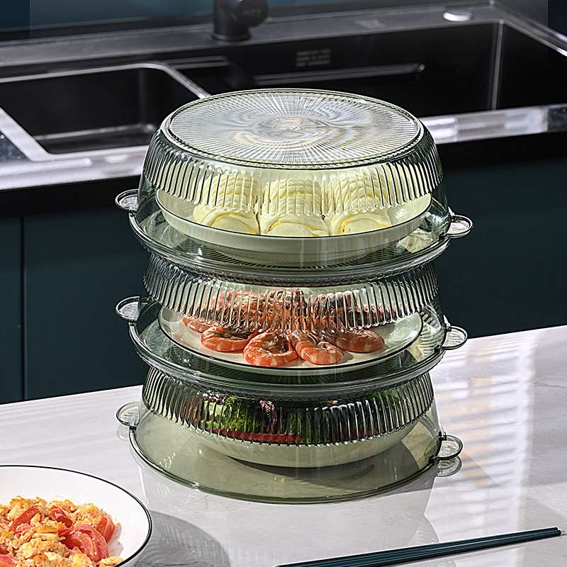 L69-LQW22014PET菜罩食物罩多层夏季菜罩塑料神器多功能保温冬天菜罩水果筐