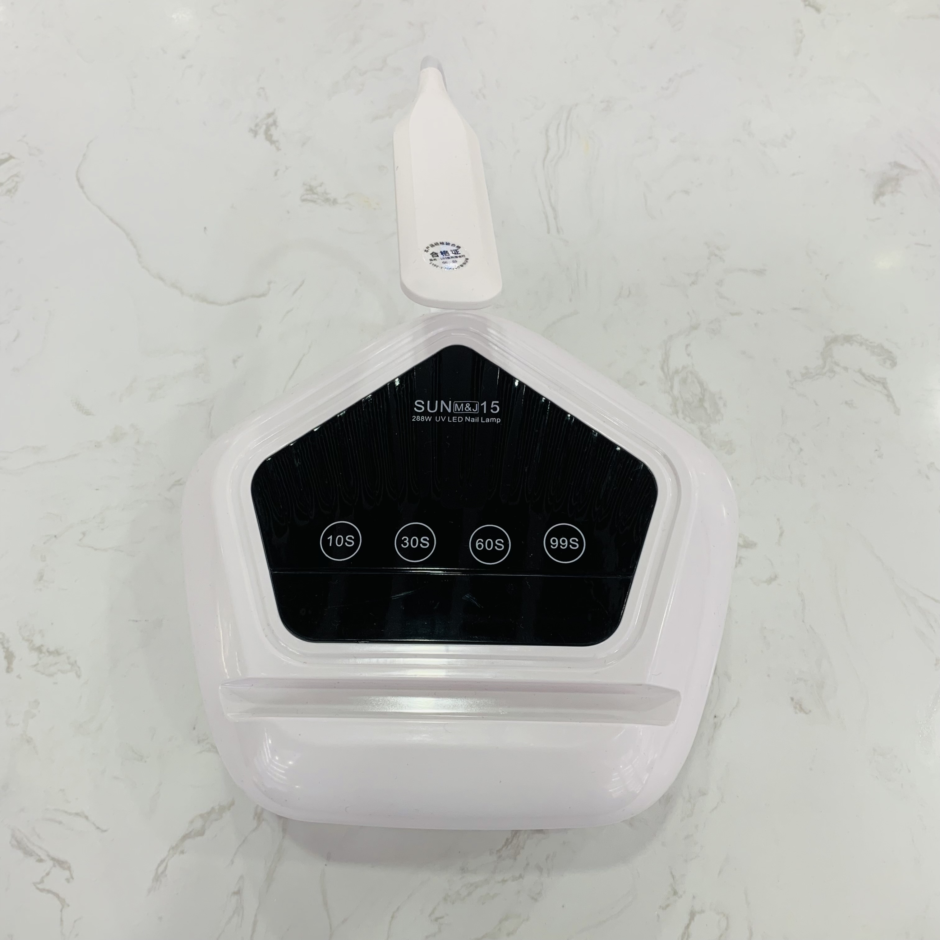 The new MJ15 nail lamp 288W high power lamp with lighting intelligent sensor touch screen design nail baking lamp
