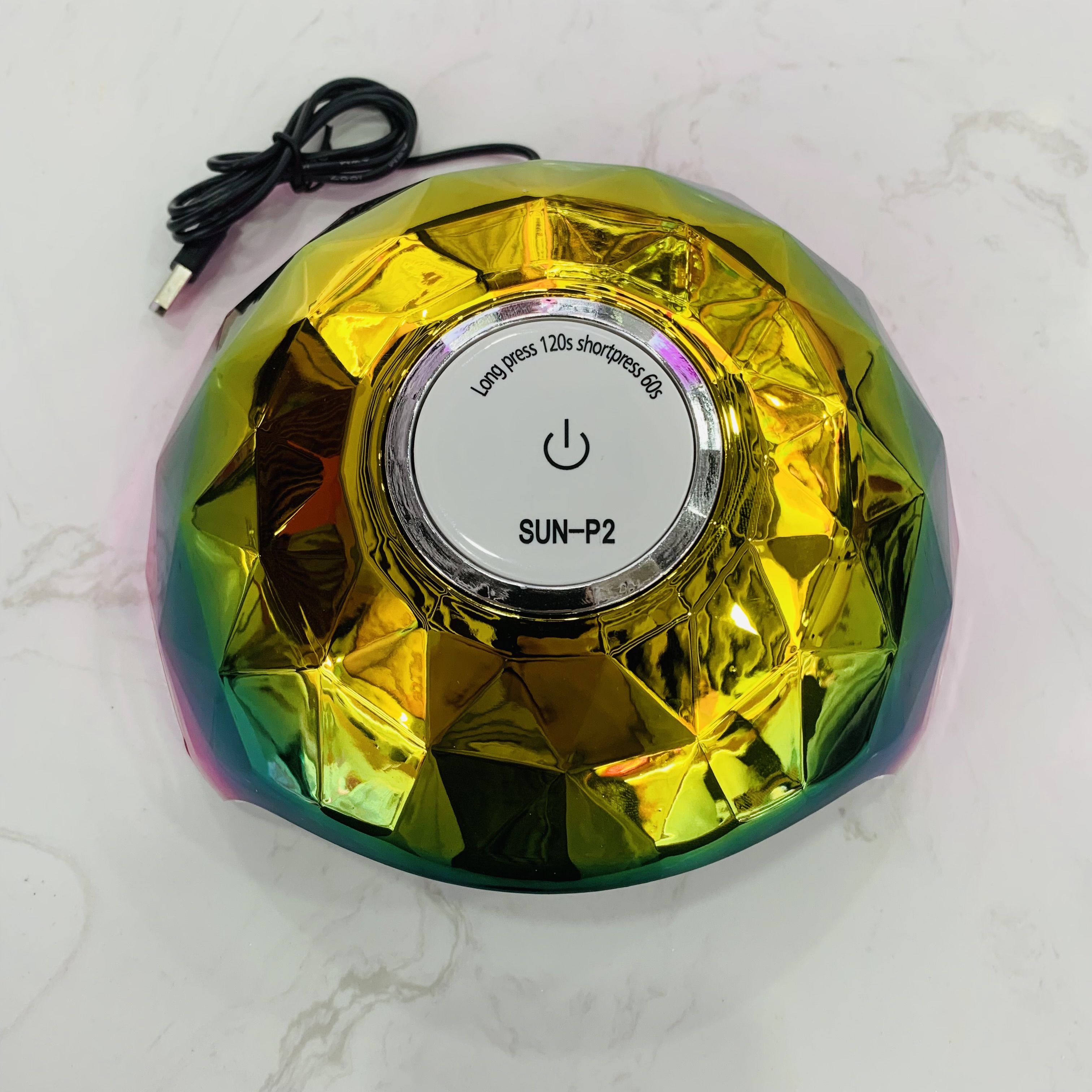New P2 Nail Light Bright 54W touch screen design USB powered nail grill Light Nail light Therapy light