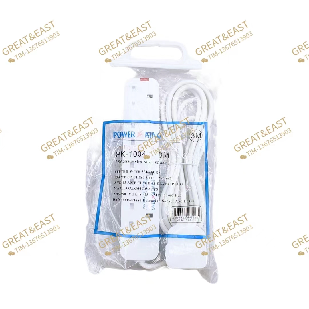 British-style multi-functional four-digit power strip for electrical products details Picture