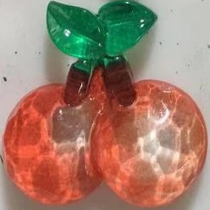 皮绳项链装饰胶发绳外贸立体发夹摆件发圈食玩仿真玩具5705