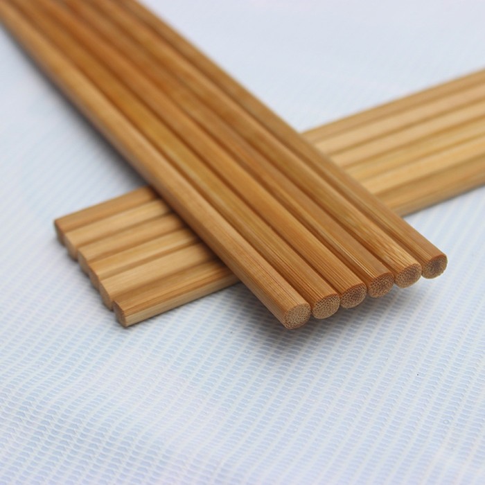 وعيدان تناول الخيزران 27CM (10 أزواج من الأواني الساخنة الطبيعية الخالية من الدهان والشمع في البلد Specification image