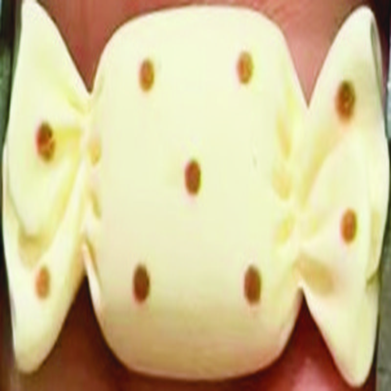 Mobile phone case prop 5857 wholesale cream creative cream glue patch hand accessory, Internet celebrity decorative hair accessory