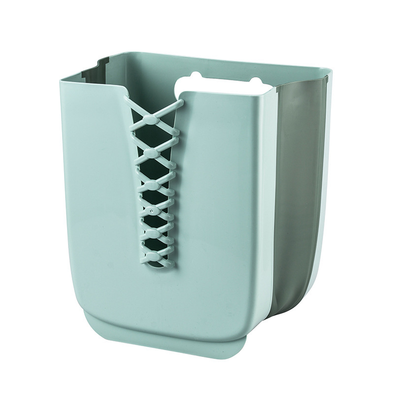 Wall Hanging Bathroom Corner Rack Folding Laundry Basket Plastic Rectangular Storage Basket Bathroom Traceless Hanging Organizer Basket Application Scenario