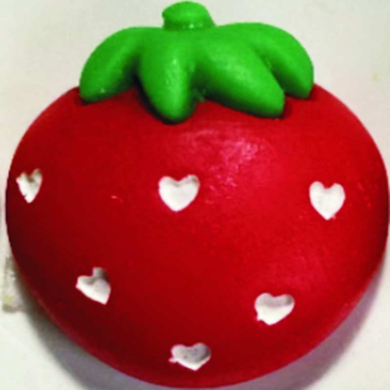 7121 Three-dimensional fridge magnet accessories, handcrafted children's props, epoxy resin stationery box, handcrafted creative hair accessories